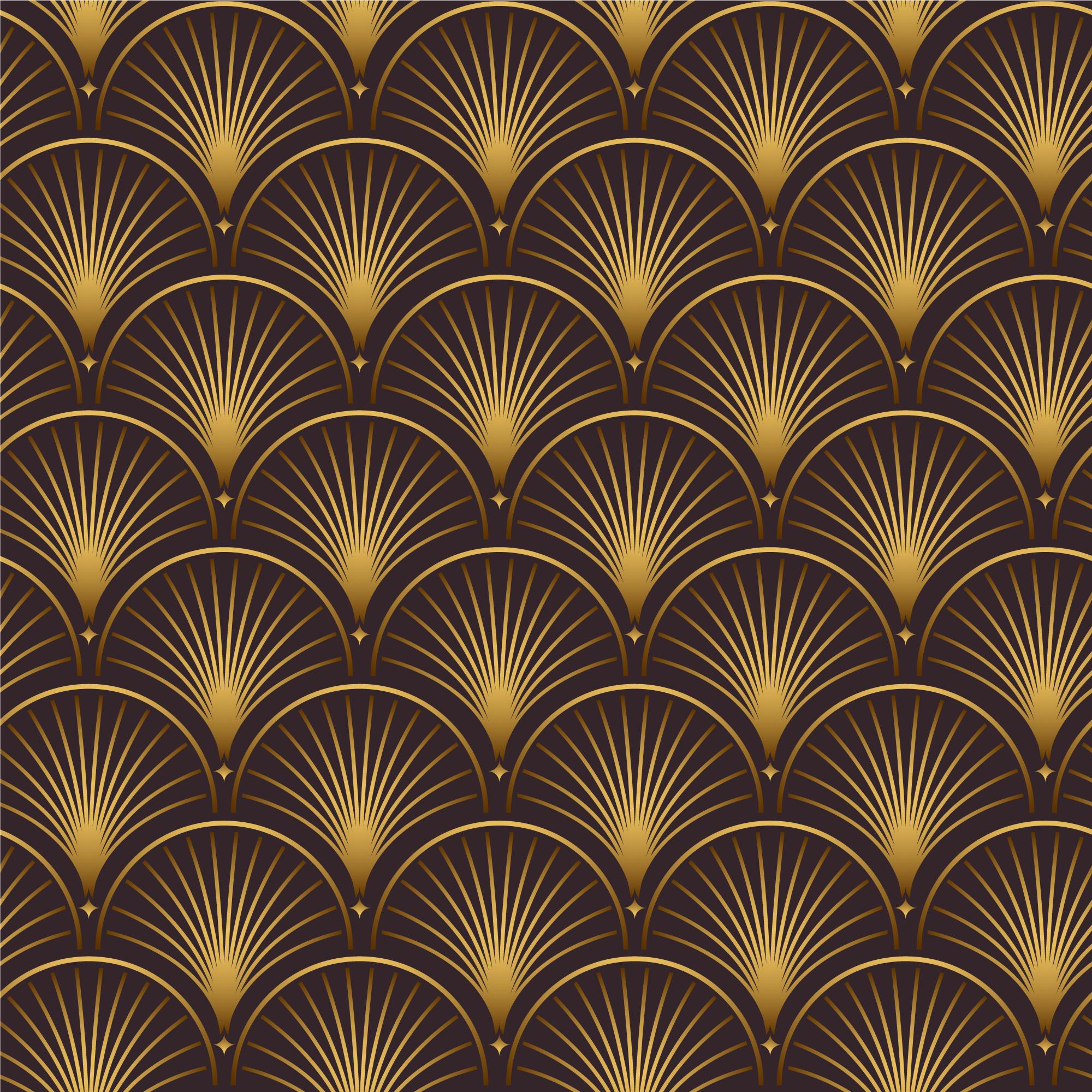 art deco pattern