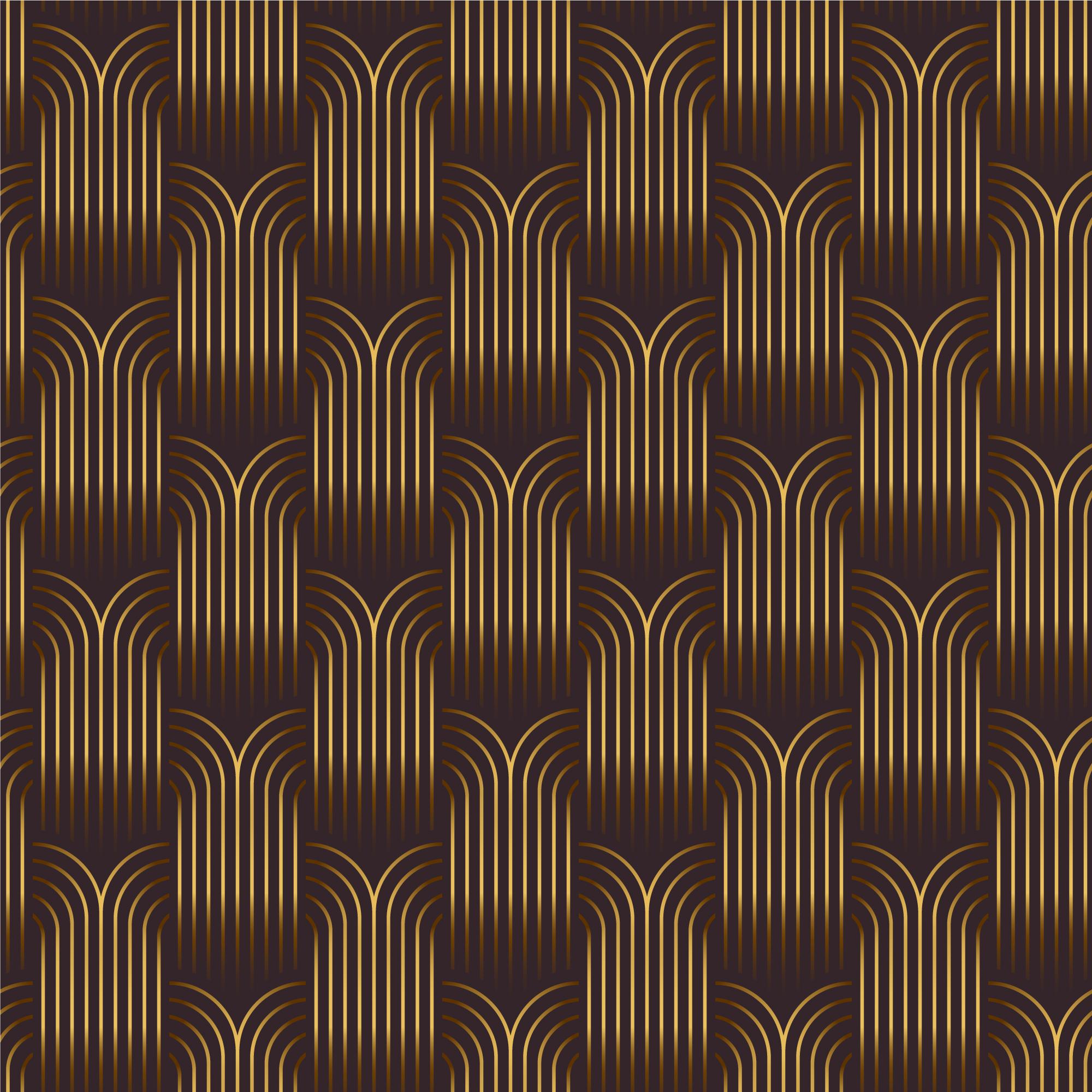 art deco pattern