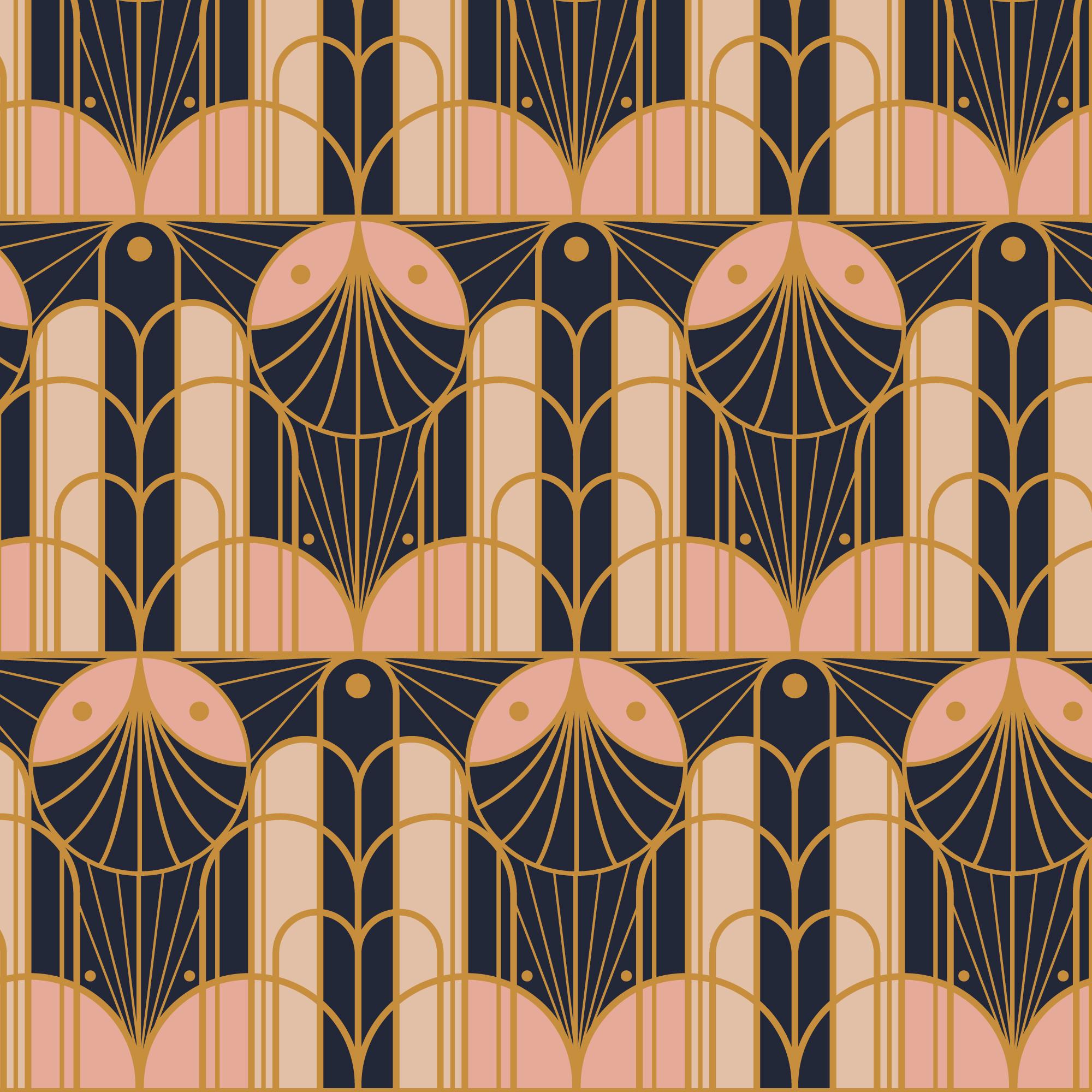 art deco pattern