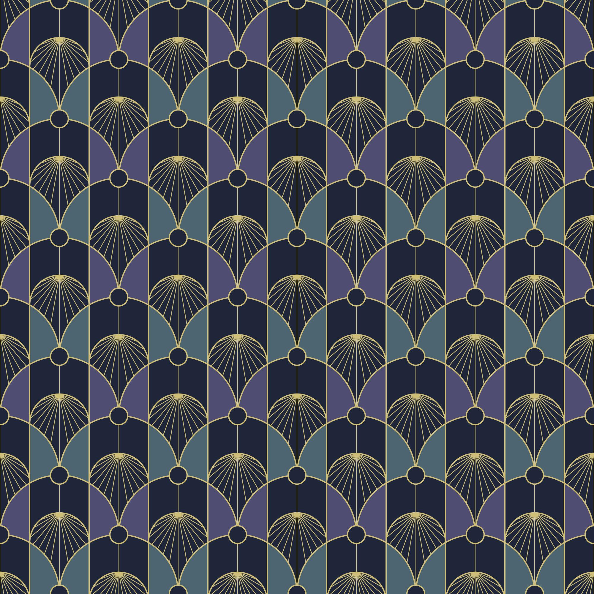 art deco pattern