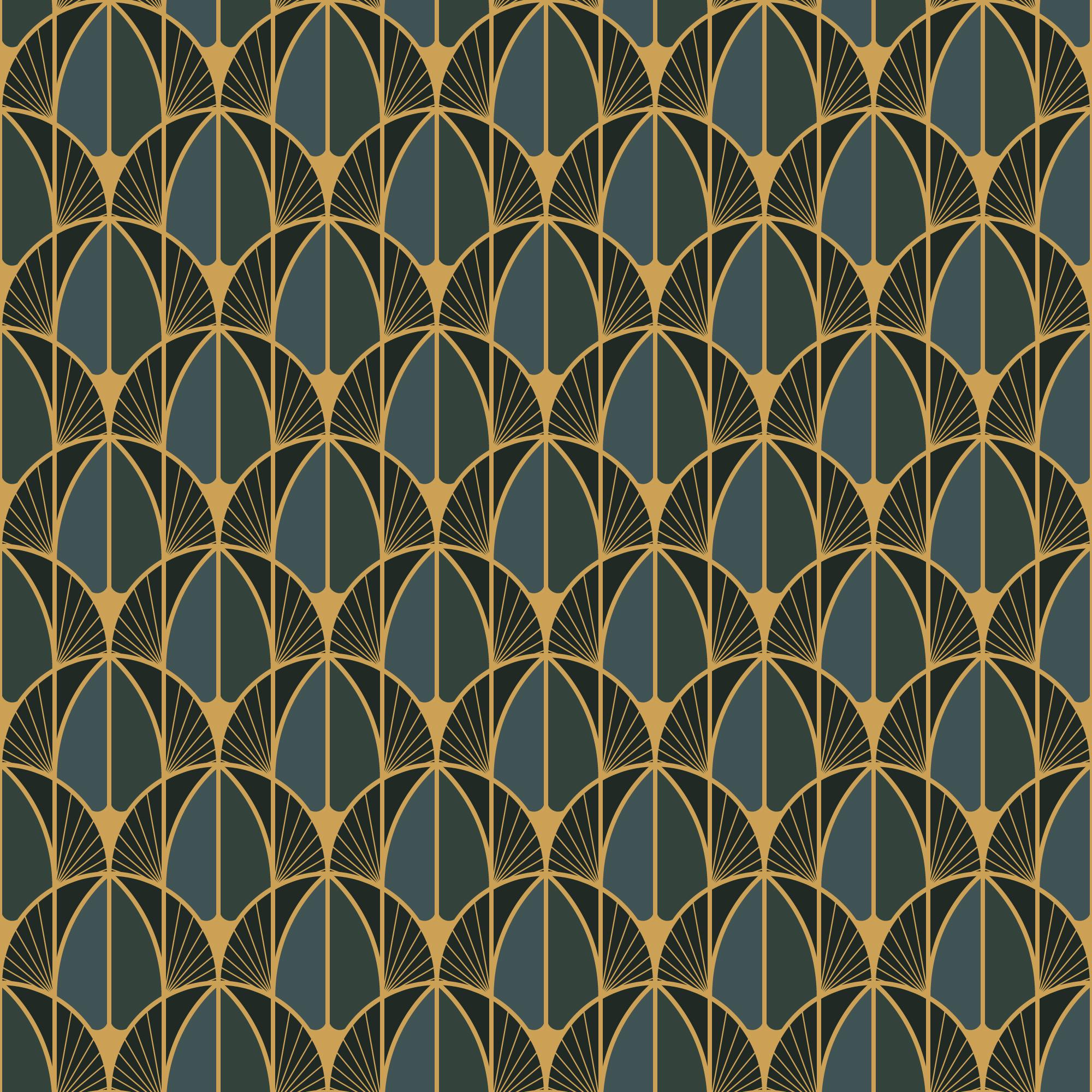 art deco pattern