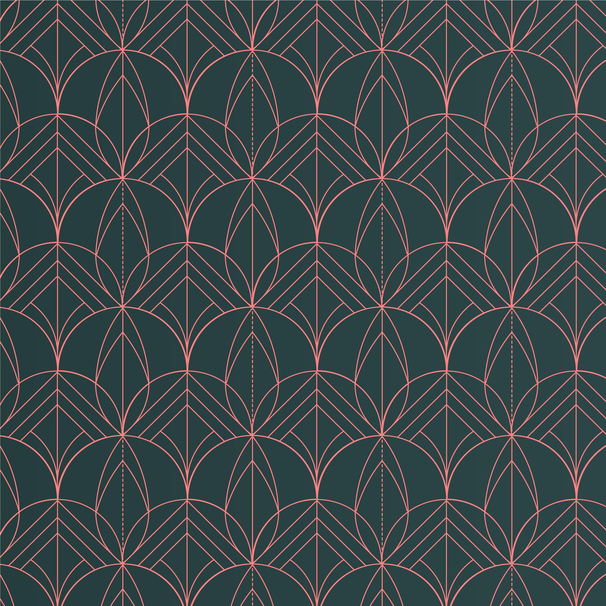 art deco pattern