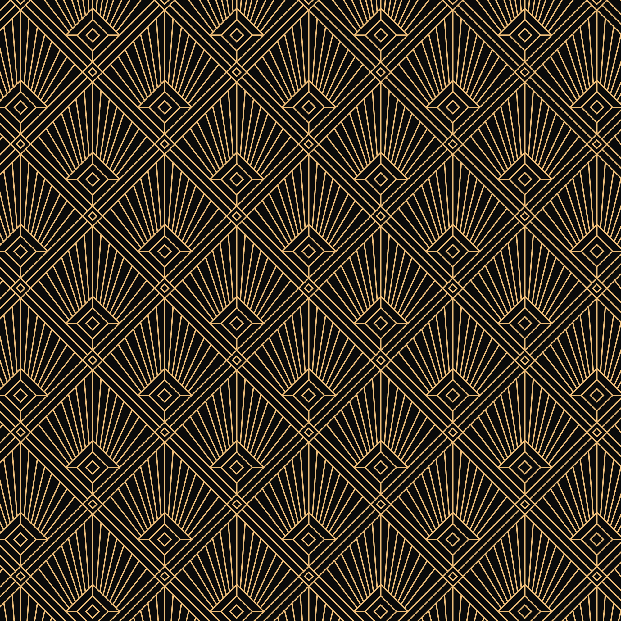 art deco pattern